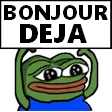 Emoji PepeBonjour
