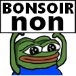 Emoji PepeBonsoirnon