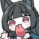 Emoji Miyabi_lick