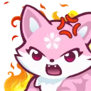 Emoji SakurakiRP_IconBotAngryFire