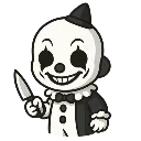 Emoji deathclown