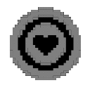 Emoji 627030blackgrayheartcoin