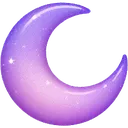 Emoji x_purple_moon