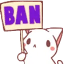 Emoji kitty_ban