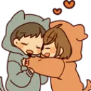 Emoji kosa_hug