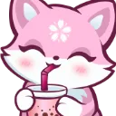 Emoji SakurakiRP_IconBotSipBubbleTea