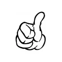 Emoji pouce
