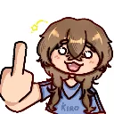 Emoji MiddleFinger_Kiro