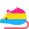 Emoji 55_pansexual_rat
