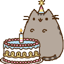 Emoji 77_happy_birthday_pusheen