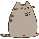 Emoji 77_pout_pusheen