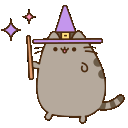 Emoji 77_magician_pusheen