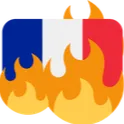 Emoji frenchflagburning