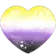 Emoji PrideNonbinaryPR1D