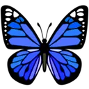 Emoji Blue_Butterfly