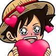 Emoji Luffy_Heart_2112