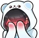 Emoji uwublushy