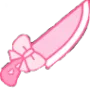 Emoji pinkknife