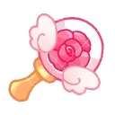 Emoji pinkwandbloomwings