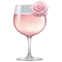 Emoji pinkrosewine
