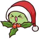Emoji CC_Dino_Santa