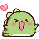 Emoji CC_Dino_Love