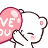 Emoji CC_Bear_HalfHeart1