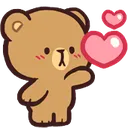 Emoji CC_Bear_Givelove