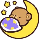 Emoji CC_Bear_Moonsleeping