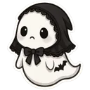 Emoji BAW_Blanc_Noir_Ghost