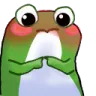 Emoji CC_Frog_Shy