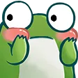 Emoji CC_Frog_Blush2