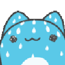 Emoji CC_BlueCAt_Sueur