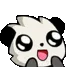 Emoji pandahappy