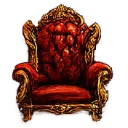 Emoji throne
