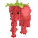 Emoji Strawberryelephant