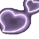 Emoji PurpleNeonHearts