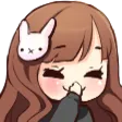 Emoji ChibiGirlHihi