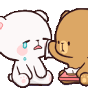 Emoji MilkyAndMochaWipesTears