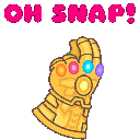 Emoji thanosnap