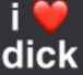 Emoji ilovedick