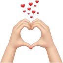 Emoji heartshape