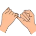 Emoji pinkyswear