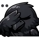 Emoji crow_riencompris