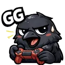 Emoji crow_GG