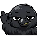 Emoji crow_OK