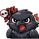 Emoji crow_enerv
