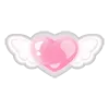 Emoji pinkangelheart