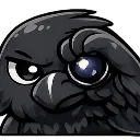 Emoji chrow_surveille