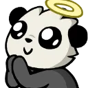 Emoji pandaangel